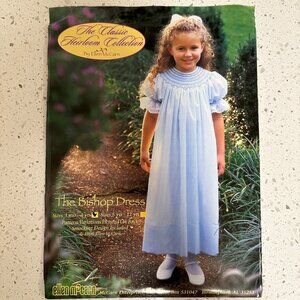Vintage Heirloom Bishop Dress Pattern Ellen McCarn